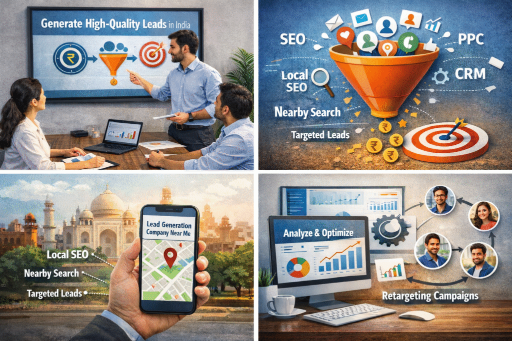 lead generation agency, working methods to generate high-quality leads.