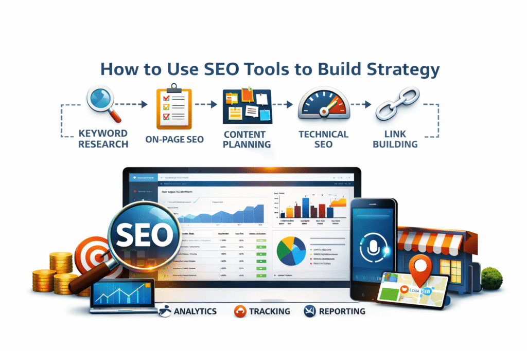 How to use SEO tools to build strategy